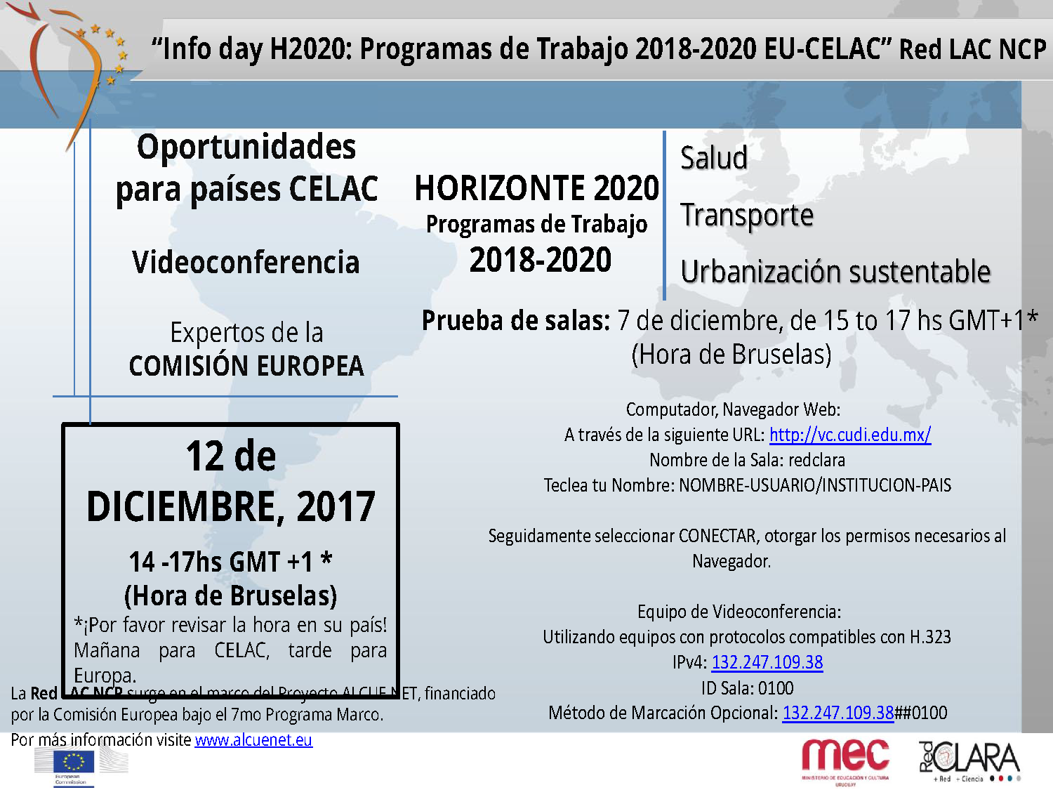 Info Day H Work Programs 18 Eu Celac Lac Ncp Network Europe4business Eu